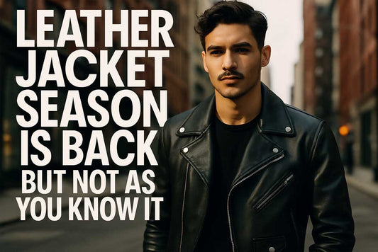 Leather Jacket Season Is Back But Not as You Know It