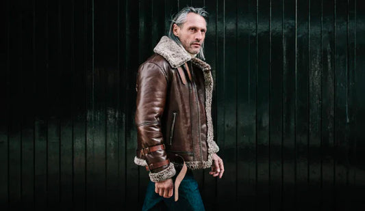 Sustainable Style Aviator Jackets