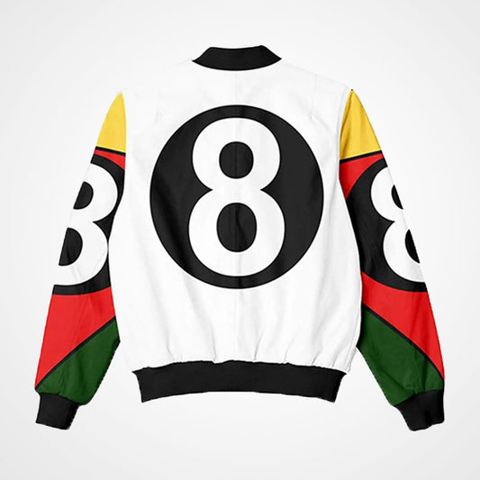8 ball 90s bomber jacket
