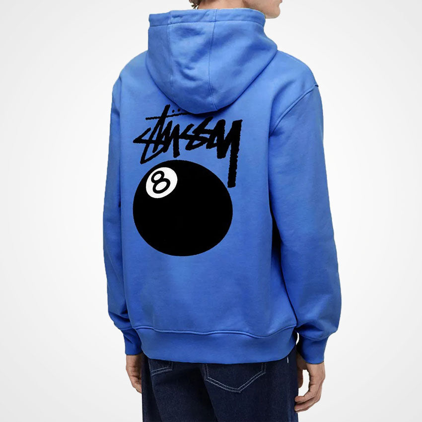 8 ball blue hoodie
