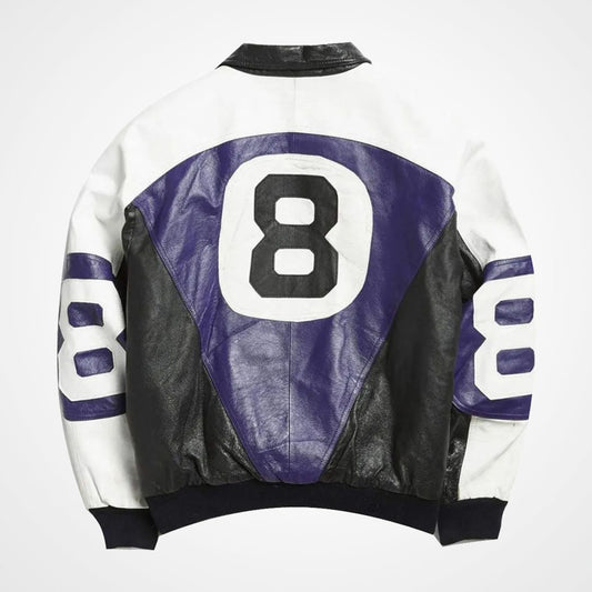 8 ball leather jacket