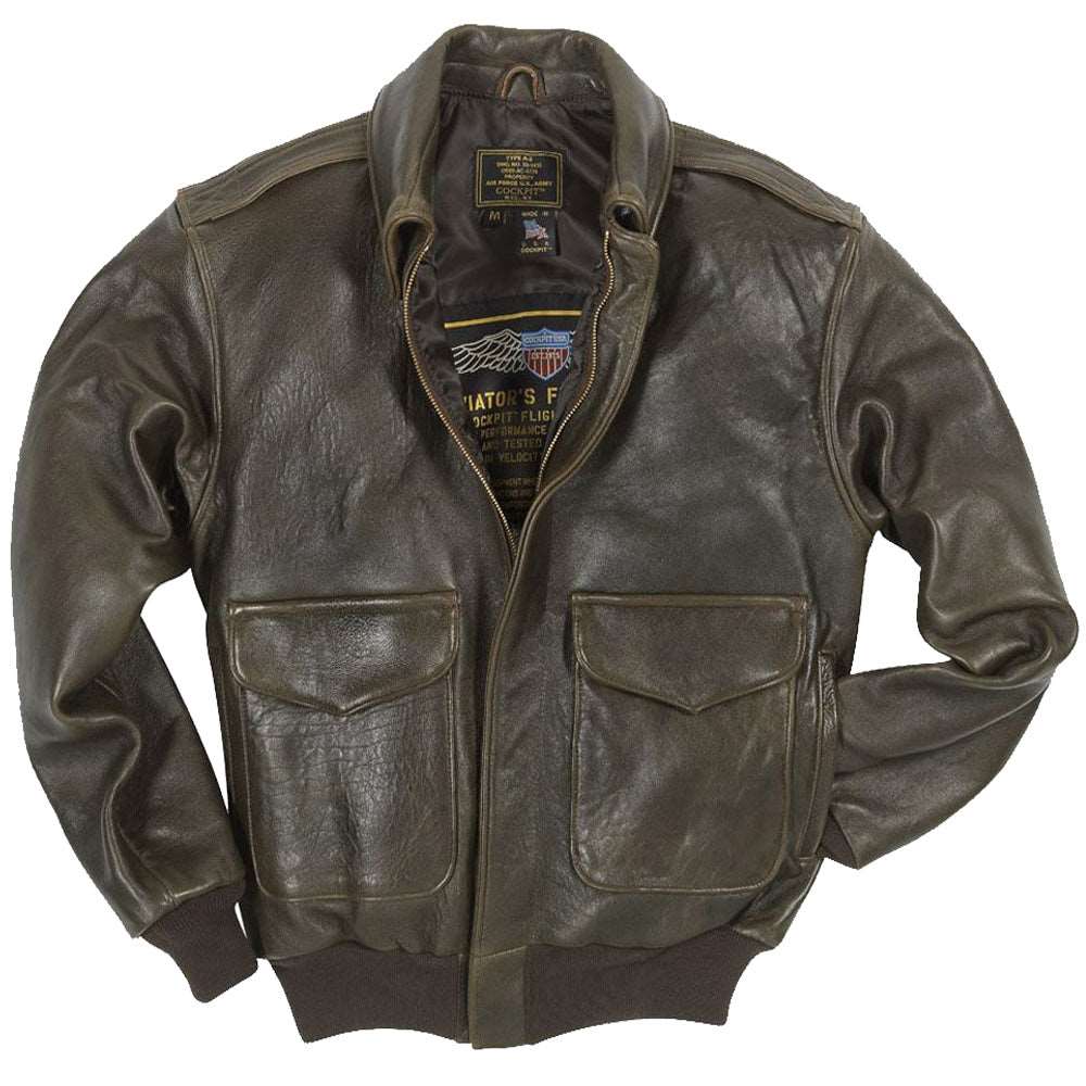 A-2 Pilot's Leather Jacket - 100 Missions