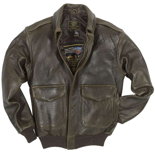 A-2 Pilot's Leather Jacket - 100 Missions A-2 Pilot's Leather Jacket - 100 Missions