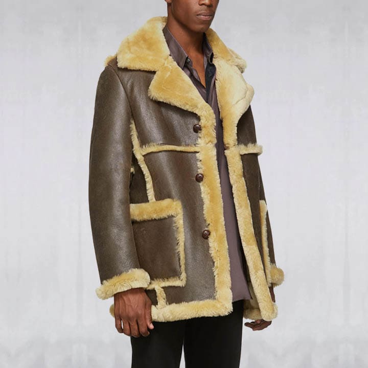 Shearling Fur Coat