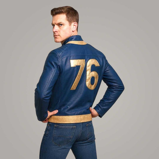 Fallout Vault 33 Leather Jacket