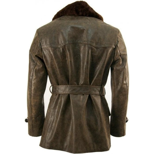 Brown Peacoat
