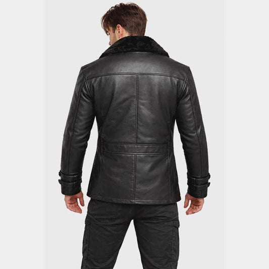 Leon S Kennedy RE9 Black Leather Jacket Resident Evil 9 Requiem Cosplay Costume