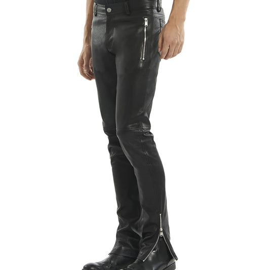 Men Leather Biker Pant Leather Biker Pant for Men