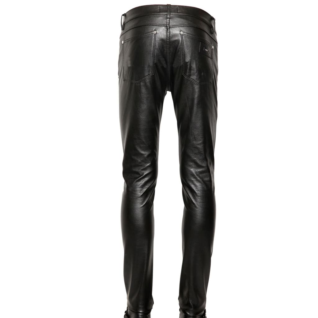 Black Leather Pant