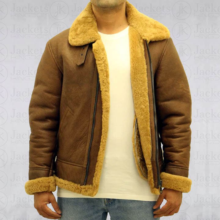 Brown Aviator Jacket