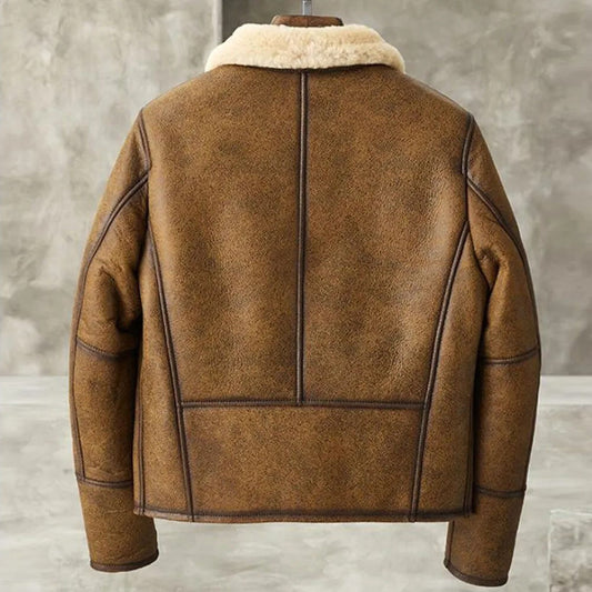 B3 Shearling Bomber Coat