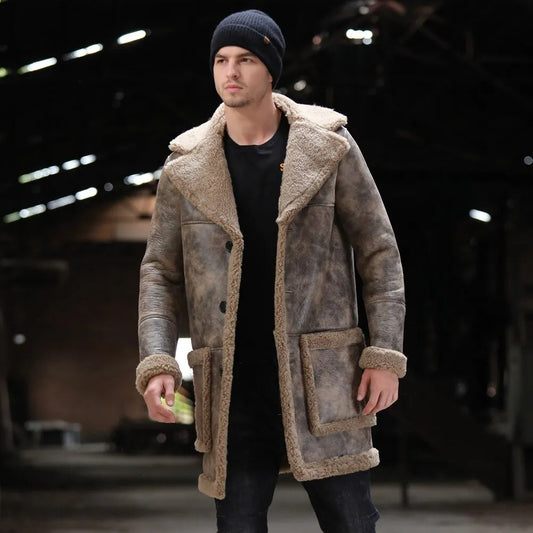 Shearling Long Coat