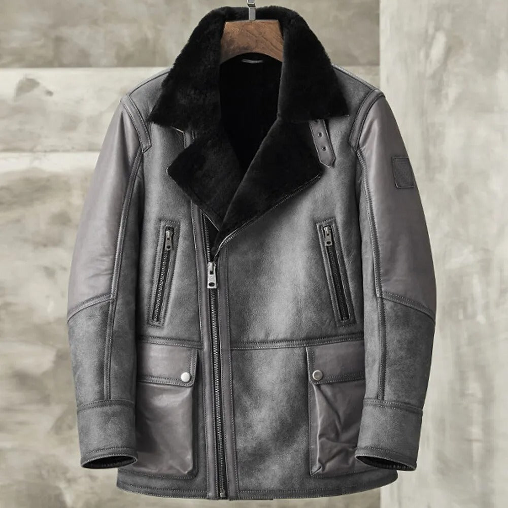 B3 Shearling Bomber Jacket