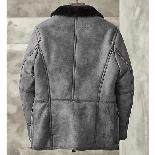 Men's Genuine Leather Coat