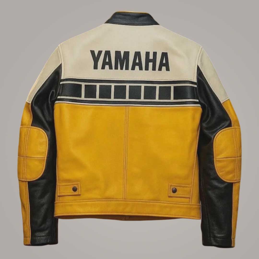 Mens cafe racer motorcycle leather jacket by Jackets Kingdom