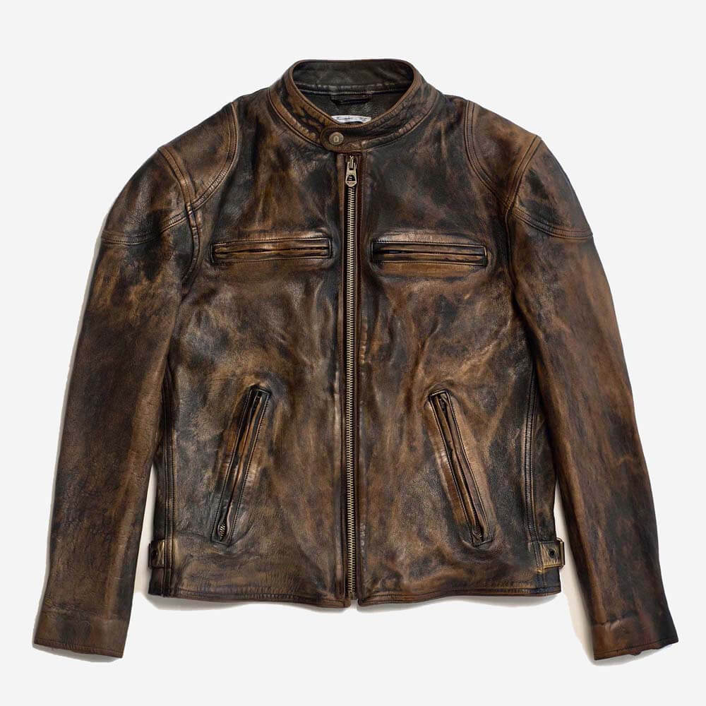 New Design Vintage Horsehide Leather Jacket For Men