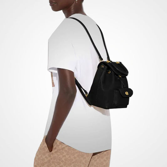 Riya Handmade Soft Pebble Leather Backpack for Women