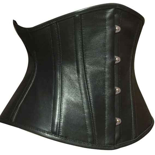 Genuine Leather Waist Trainer Corset