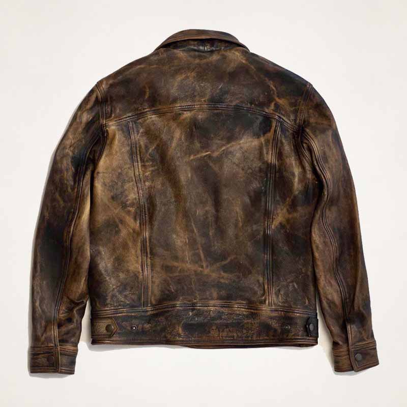 Vintage Harley Davidson Horsehide Leather Jacket for Men