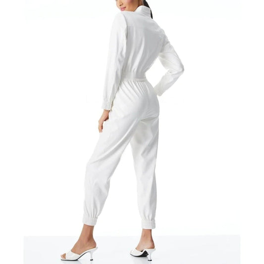 Leather Jumpsuit for Women