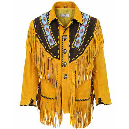 Authentic Men's Native American Western Jacket