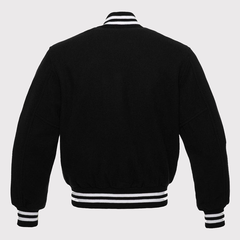 Black Letterman Jacket