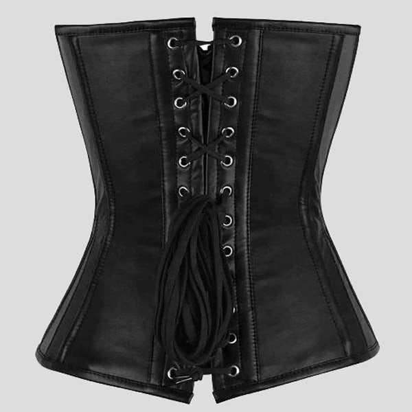 Black Sheep Napa Leather Overbust Corset