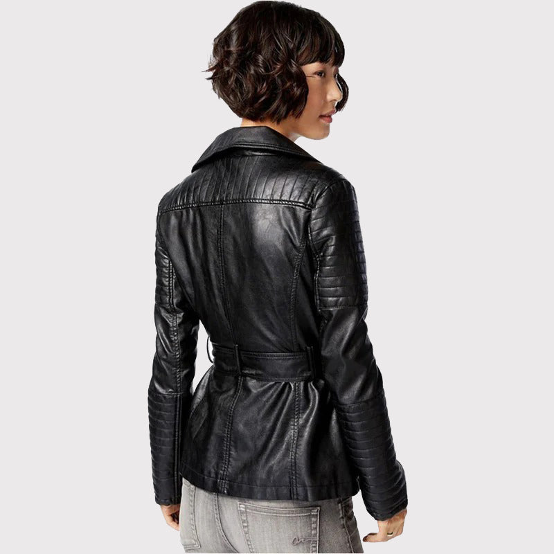 Leather Coat Women