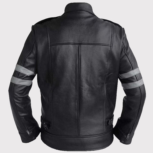 Classic Leon Kennedy RE6 Leather Jacket