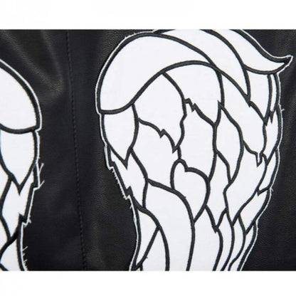 Daryl Dixon Angel Wings Genuine Leather Vest - The Walking Dead