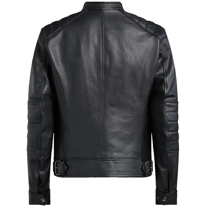 Fashion Belstaff Riser Leather Jacket Black
