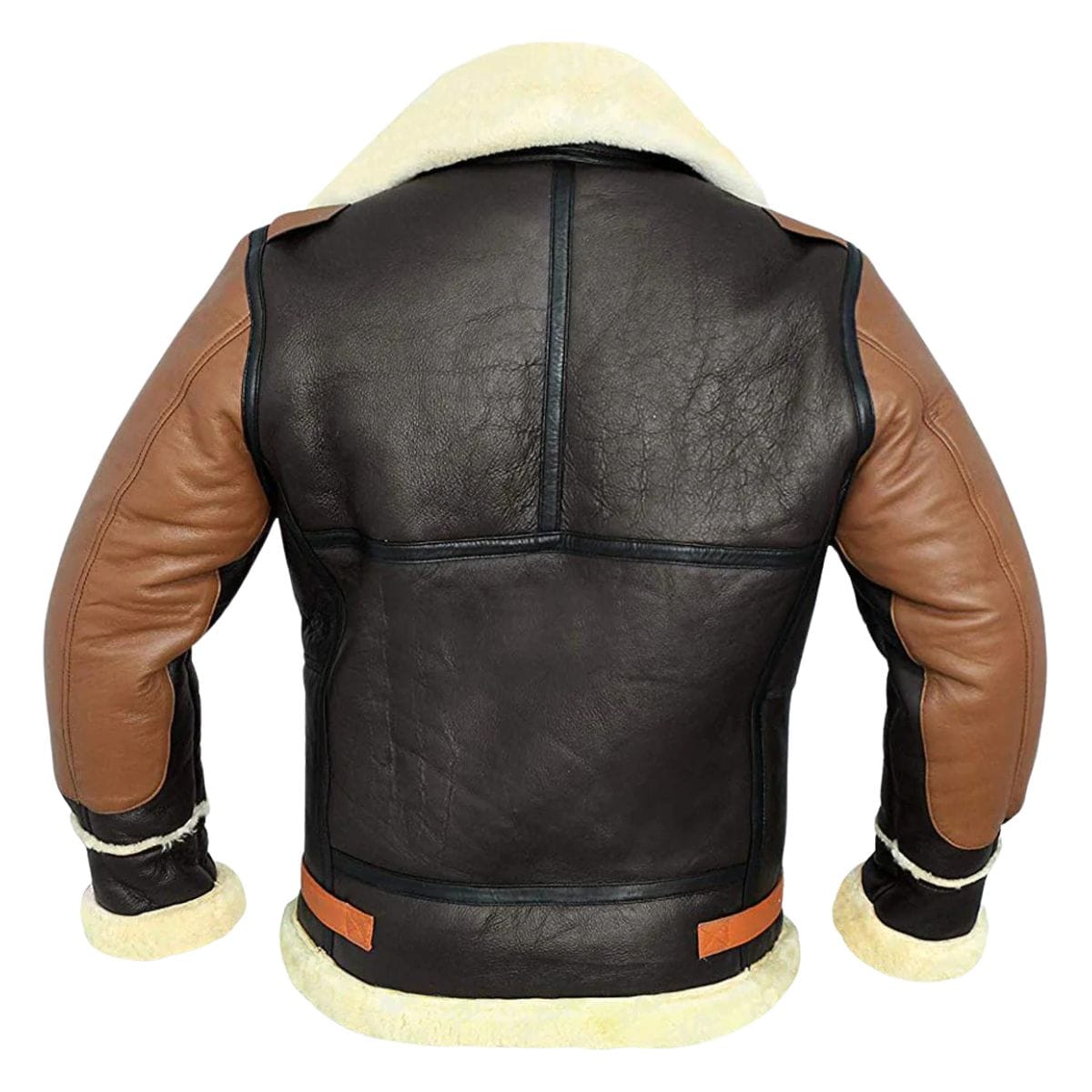 fashion leather bomber jacket men