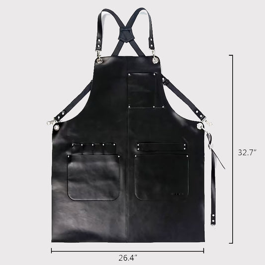 Handmade Leather Apron for Men - Personalized Craftsmanship