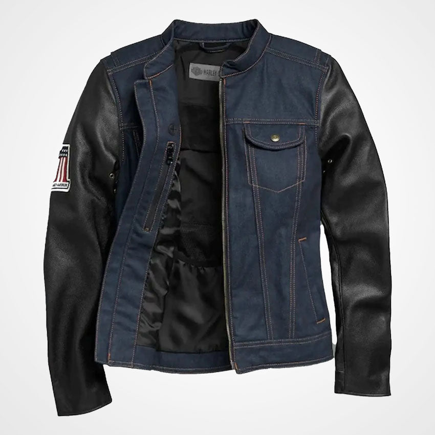 harley davidson denim jacket