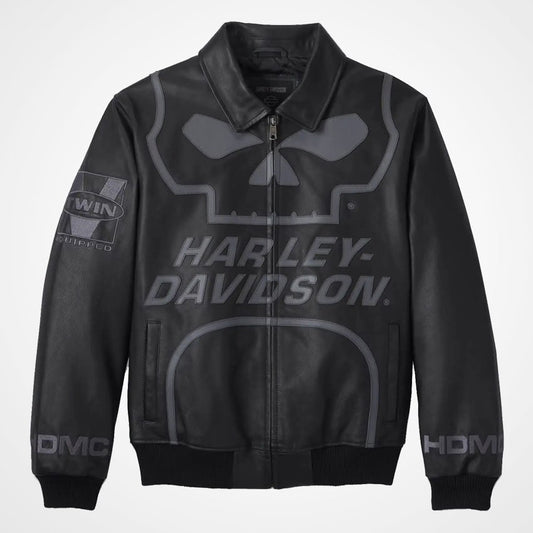 Harley Willie G Skull Master Leather Jacket Harley Willie G Skull Master Leather Jacket