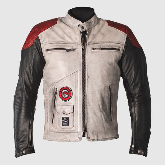Helstons Tracker Leather Jacket - Classic Design!