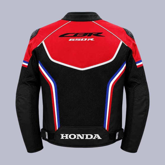 Breathable Honda CBR summer riding jacket for motorcycle riders