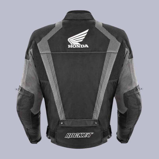 Breathable Honda motorcycle jacket for all season riding