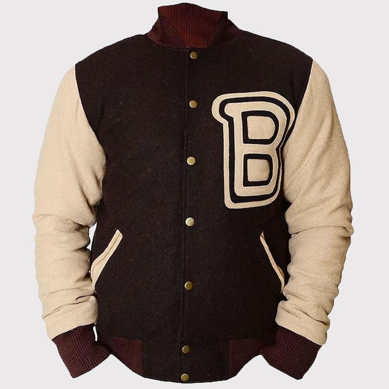 Hotline Miami Men's Wool Bomber Varsity Jacket