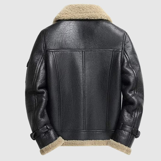 Men's B3 RAF Aviator Shearling Leather Jacket
