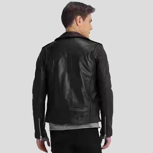 Men's Black Perfecto Biker Jacket