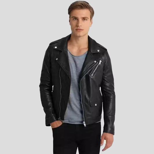 Men's Black Perfecto Biker Jacket Men's Black Perfecto Biker Jacket