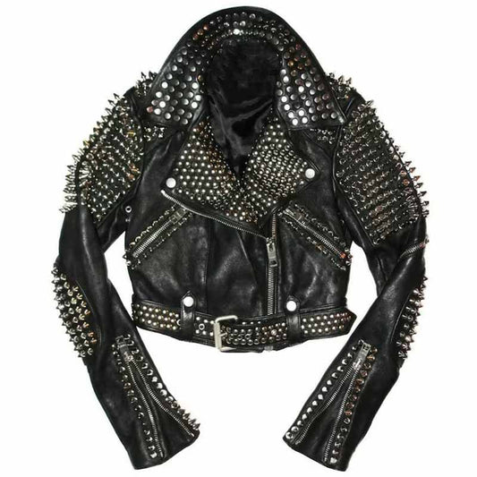 Men's Black Steampunk Leather Jacket - Retro and Edgy Men's Black Steampunk Leather Jacket - Retro and Edgy
