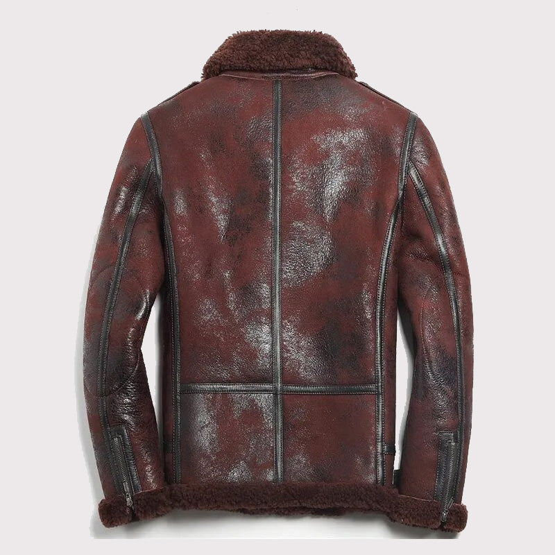 Sheepskin Motorcycle Jacket