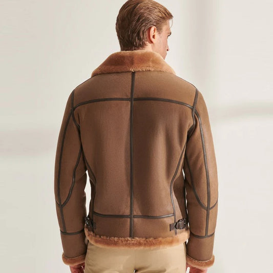 Brown Shearling Jacket