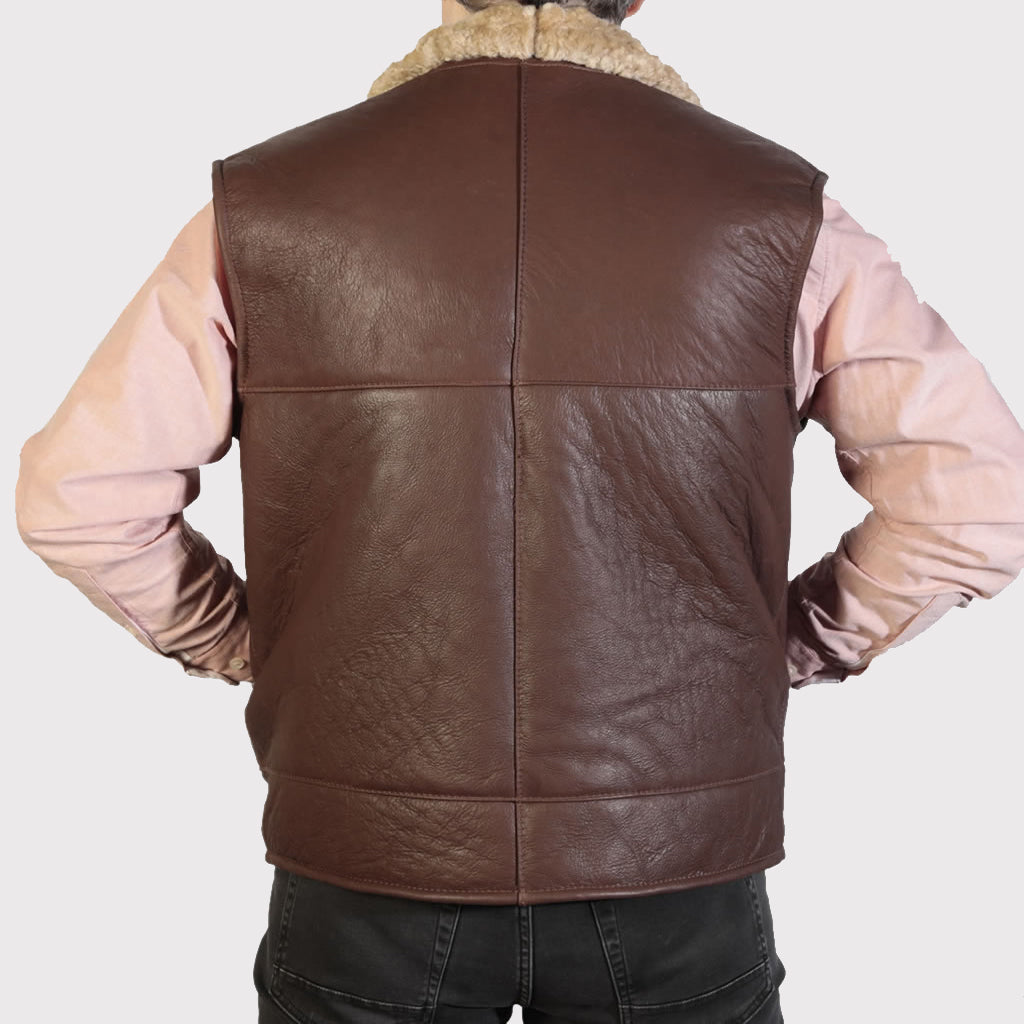 Men's Sheepskin Gilet