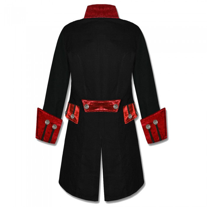 Men's Gothic Steampunk Pirate Coat