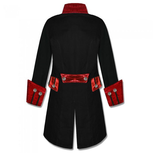 Men's Gothic Steampunk Pirate Coat