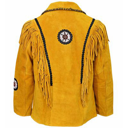 Men's Indian Western Leather Rider Jacket