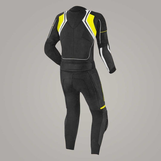 Men's Leather Motorcycle Racing Suit